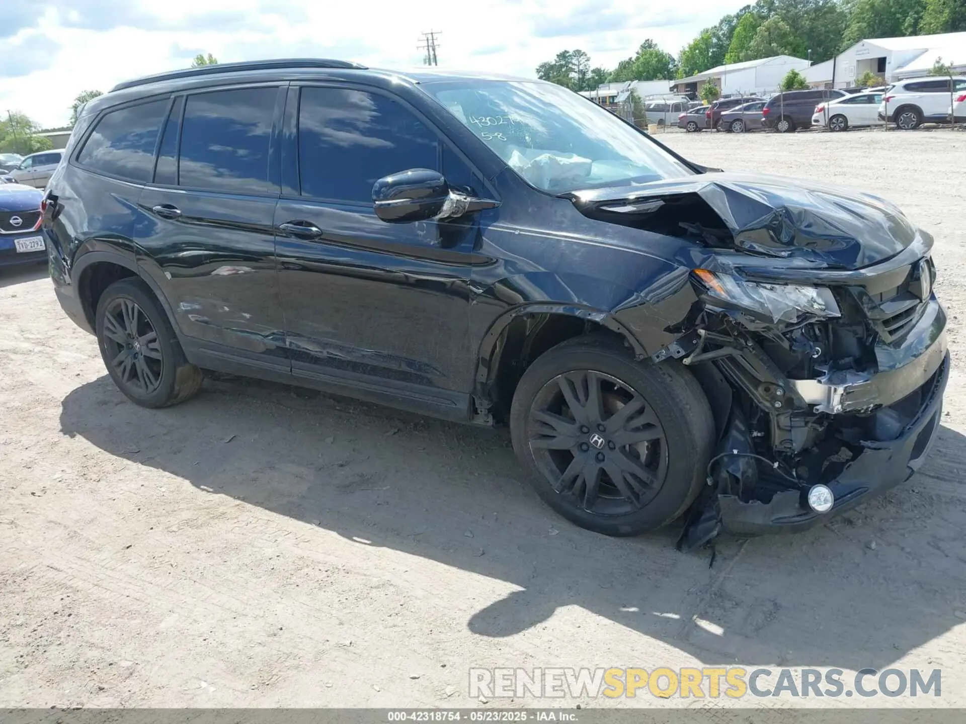 6 fotografías del automóvil dañado 5FNYF6H74MB068508 HONDA PILOT 2021