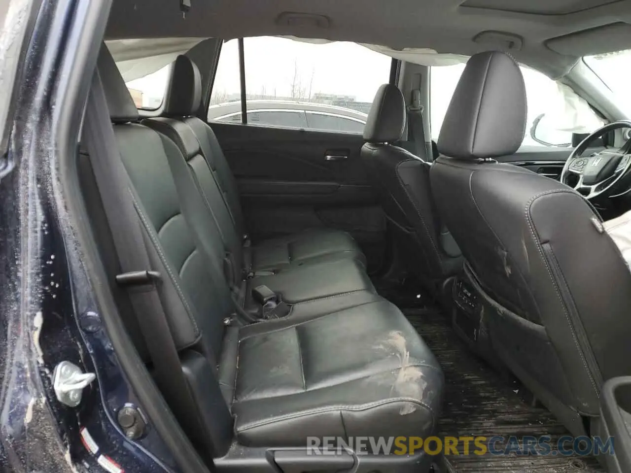 11 fotografías del automóvil dañado 5FNYF6H79MB504740 HONDA PILOT 2021