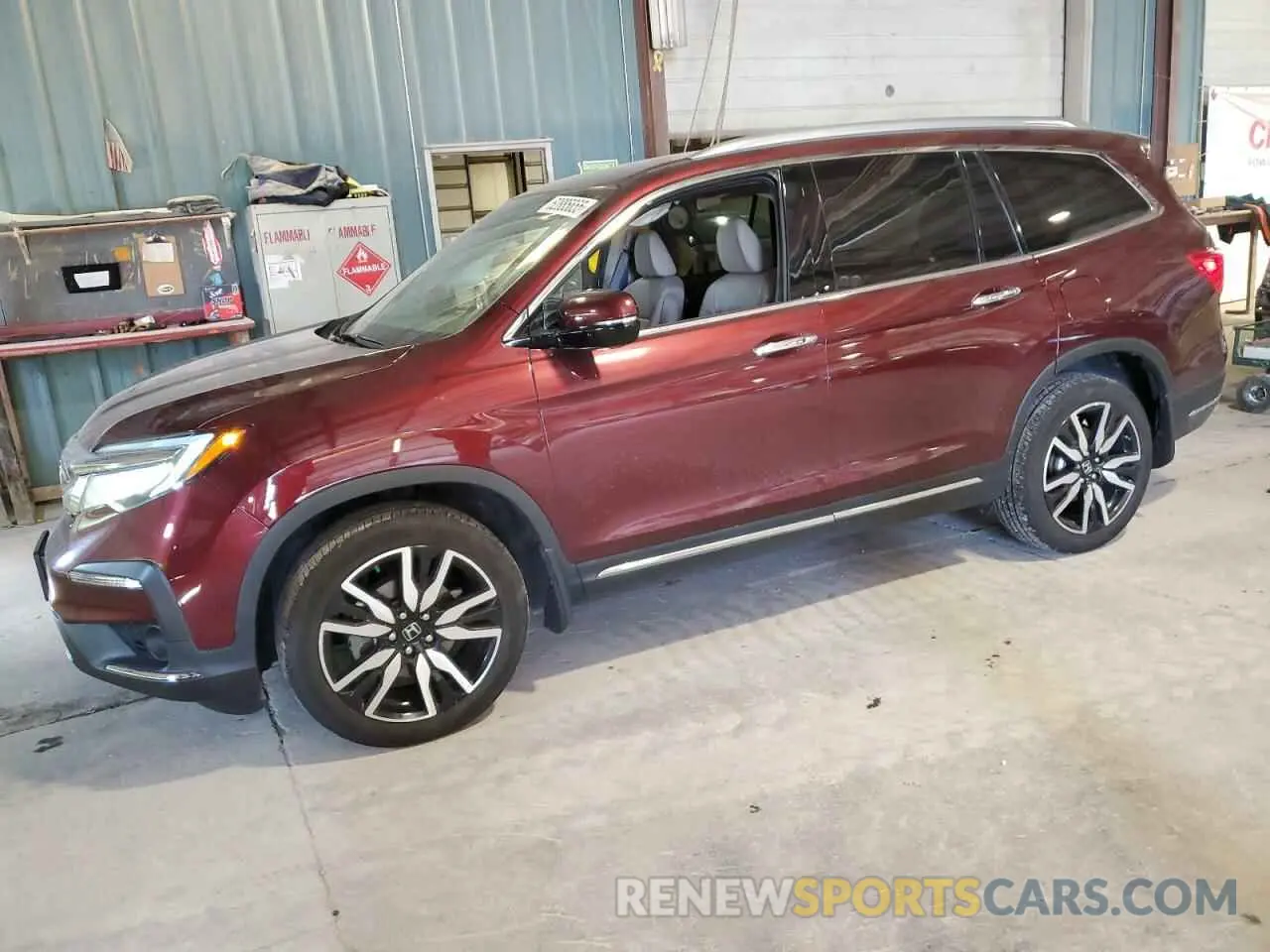 1 fotografías del automóvil dañado 5FNYF6H91MB002628 HONDA PILOT 2021