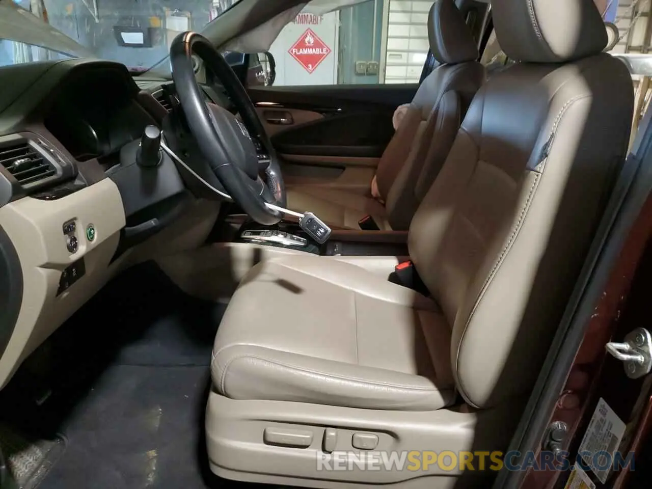 7 fotografías del automóvil dañado 5FNYF6H91MB002628 HONDA PILOT 2021