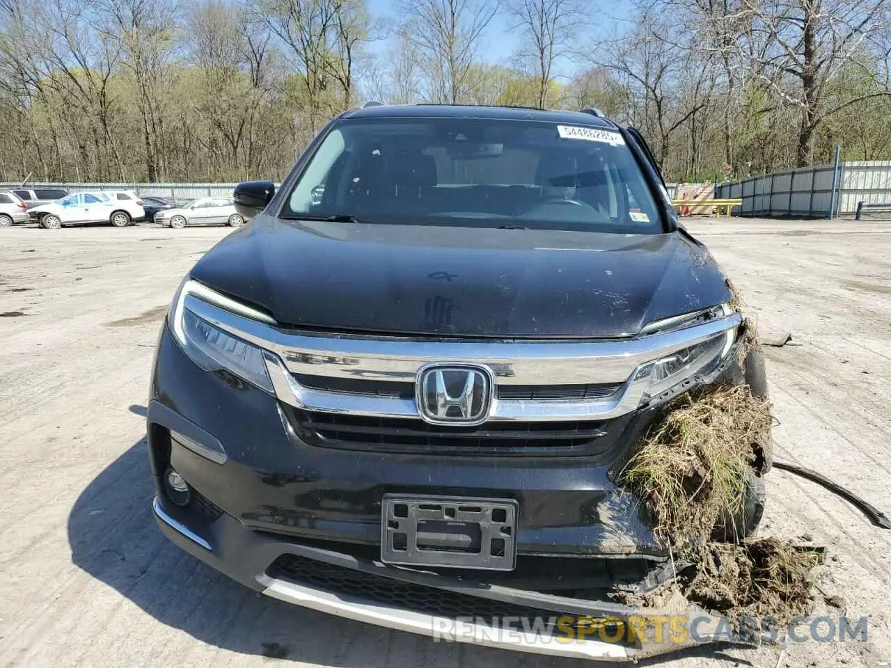 5 fotografías del automóvil dañado 5FNYF6H93MB051216 HONDA PILOT 2021