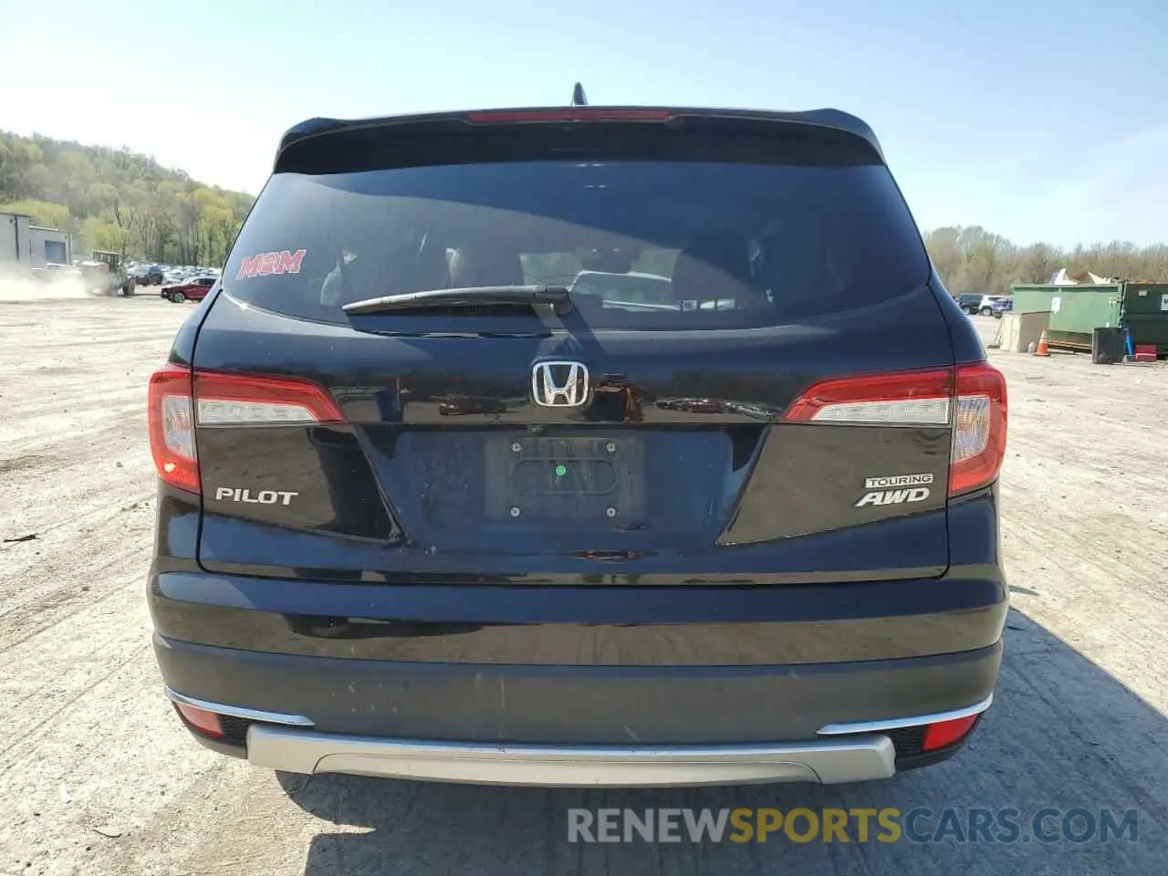 6 fotografías del automóvil dañado 5FNYF6H93MB051216 HONDA PILOT 2021