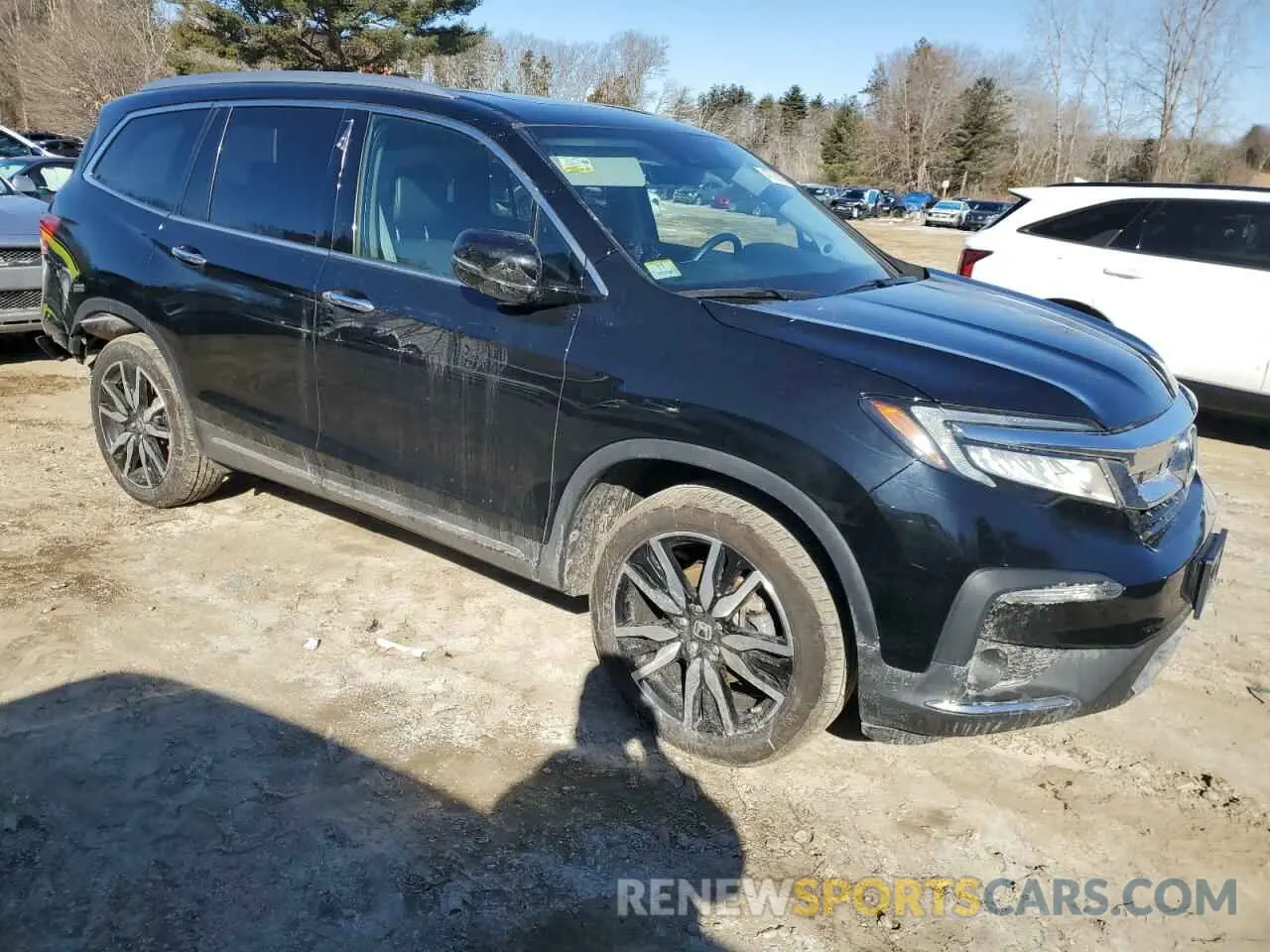 4 fotografías del automóvil dañado 5FNYF6H93MB051720 HONDA PILOT 2021