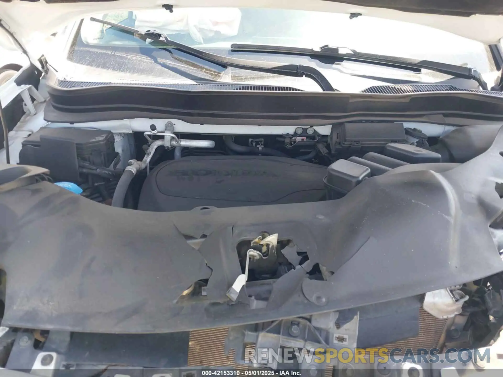 10 fotografías del automóvil dañado 5FNYF6H94MB087593 HONDA PILOT 2021