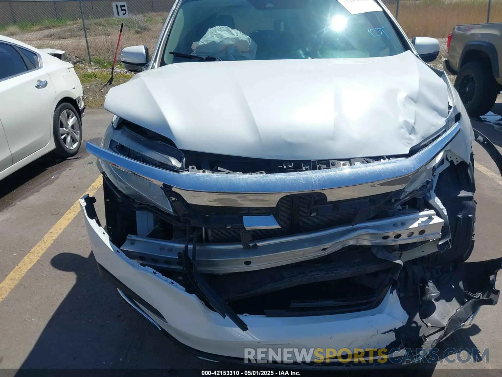 12 fotografías del automóvil dañado 5FNYF6H94MB087593 HONDA PILOT 2021