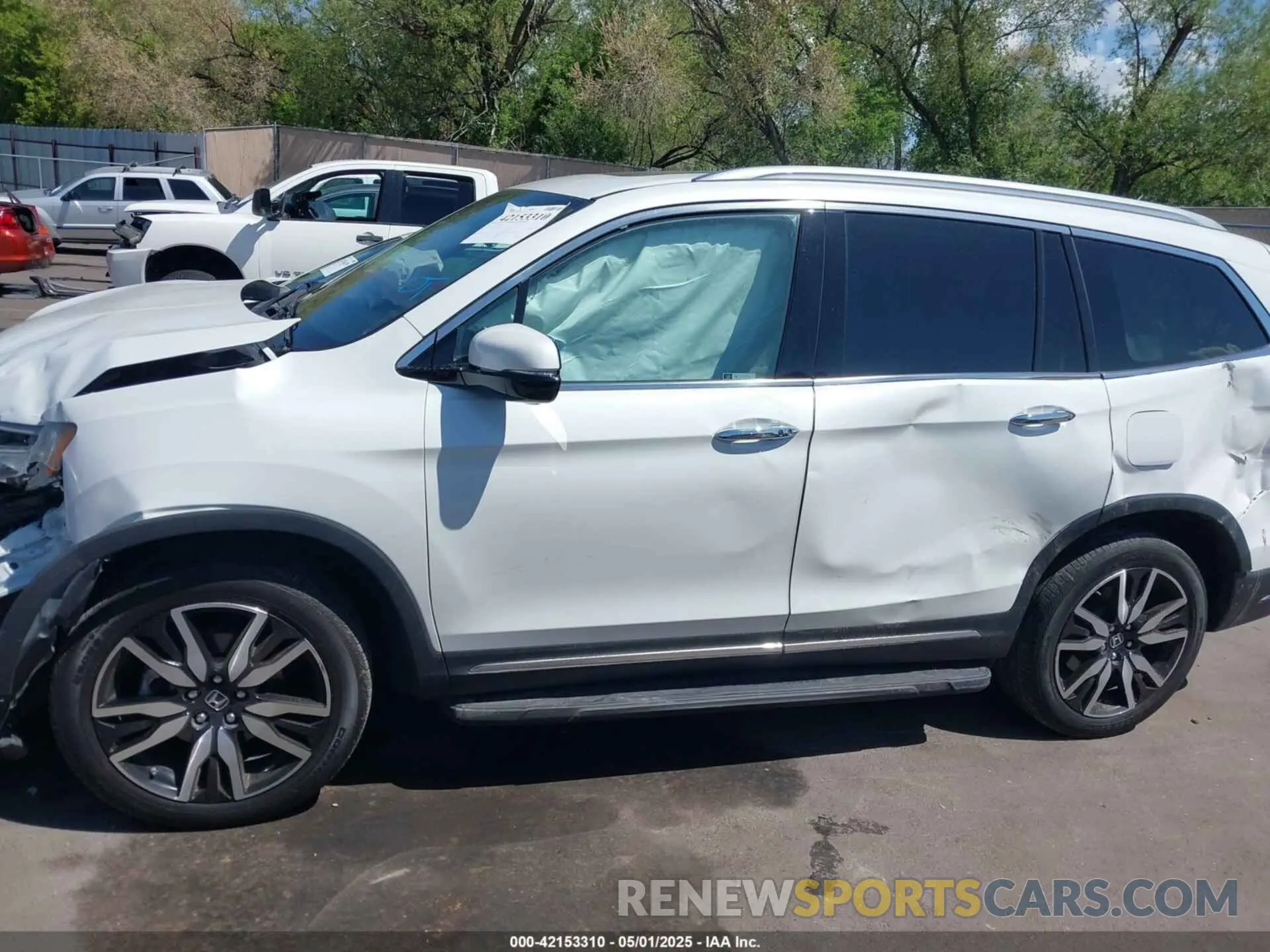 14 fotografías del automóvil dañado 5FNYF6H94MB087593 HONDA PILOT 2021