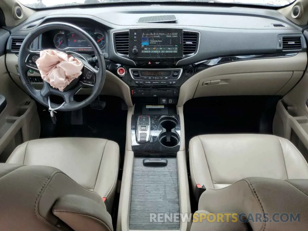 8 fotografías del automóvil dañado 5FNYF6H96MB041117 HONDA PILOT 2021