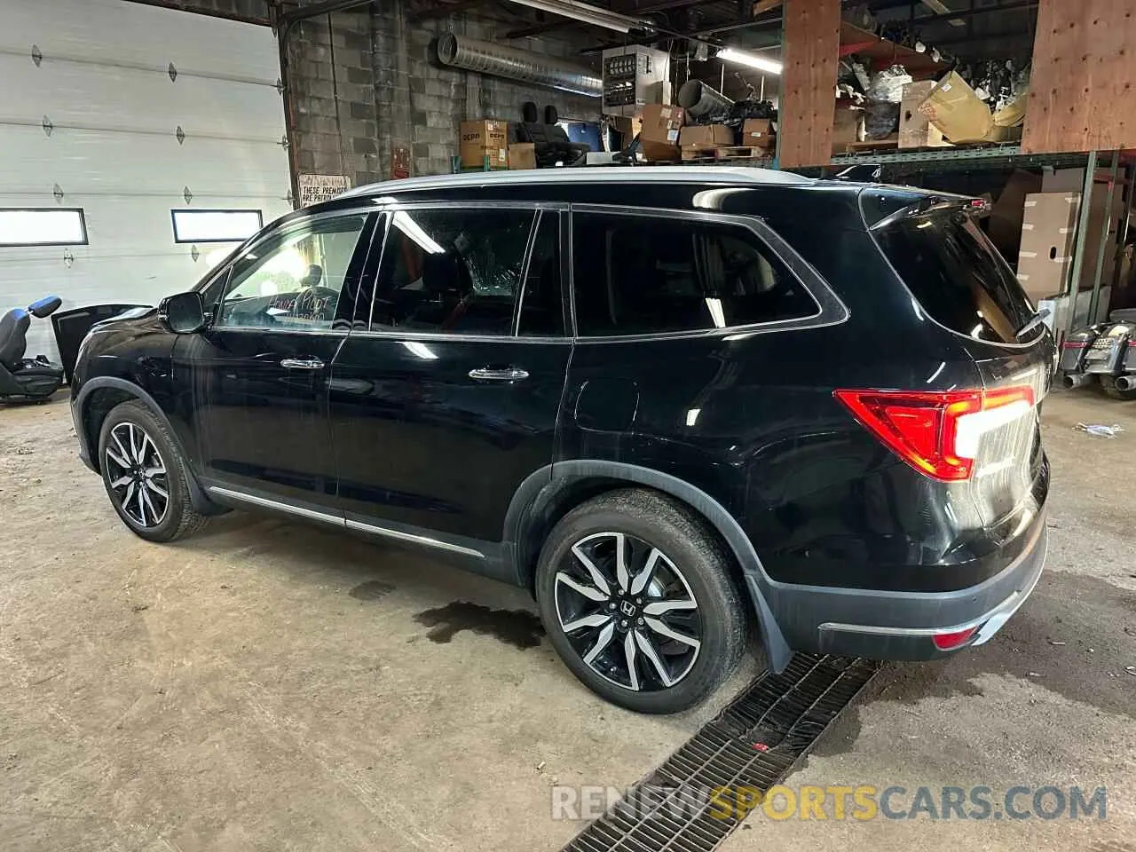 4 fotografías del automóvil dañado 5FNYF6H96MB508259 HONDA PILOT 2021
