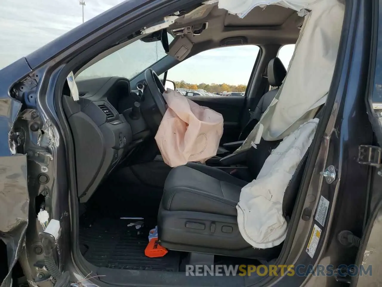 7 fotografías del automóvil dañado 5FNYF6H97MB047153 HONDA PILOT 2021