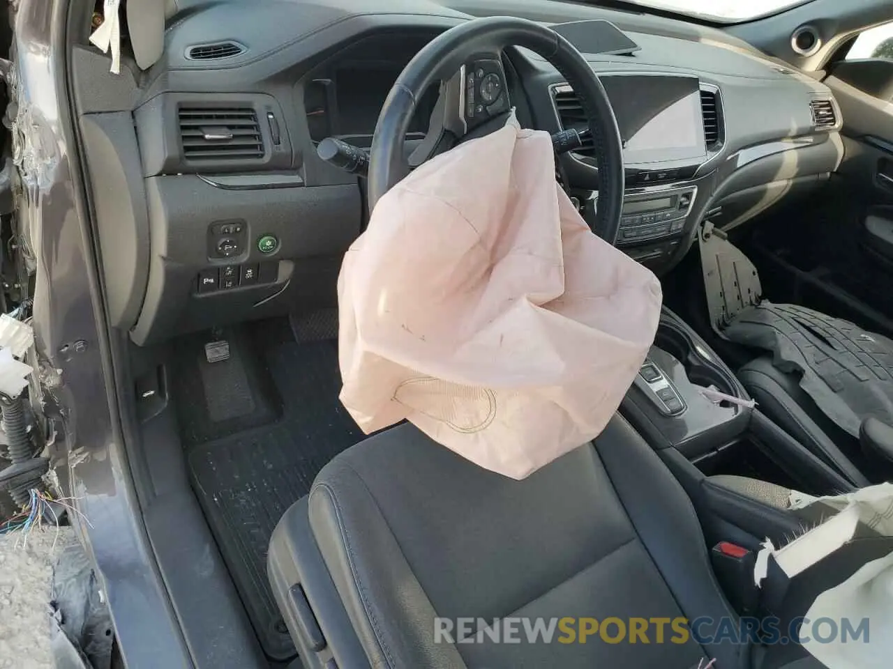 8 fotografías del automóvil dañado 5FNYF6H97MB047153 HONDA PILOT 2021