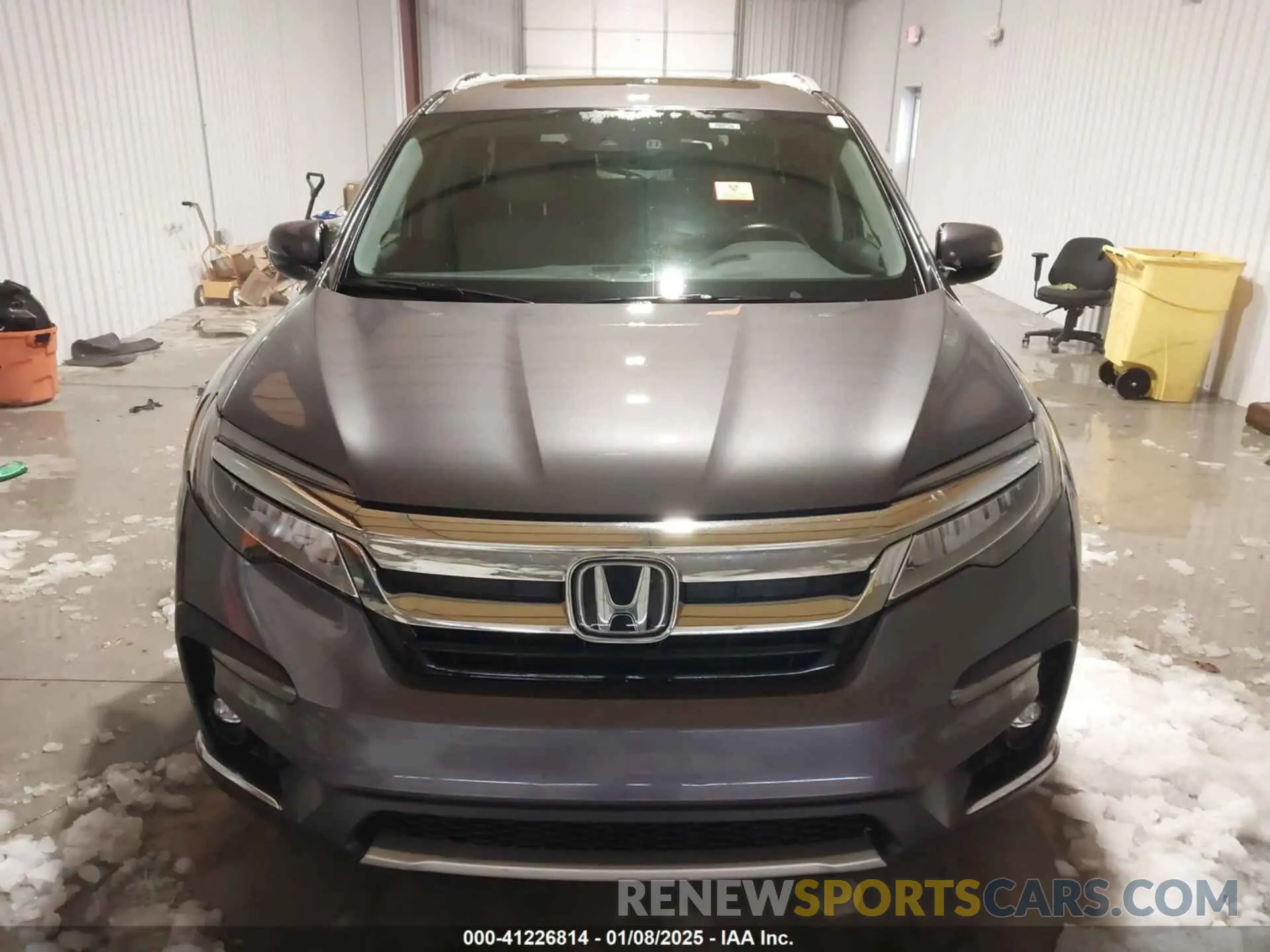 10 fotografías del automóvil dañado 5FNYF6H99MB028751 HONDA PILOT 2021