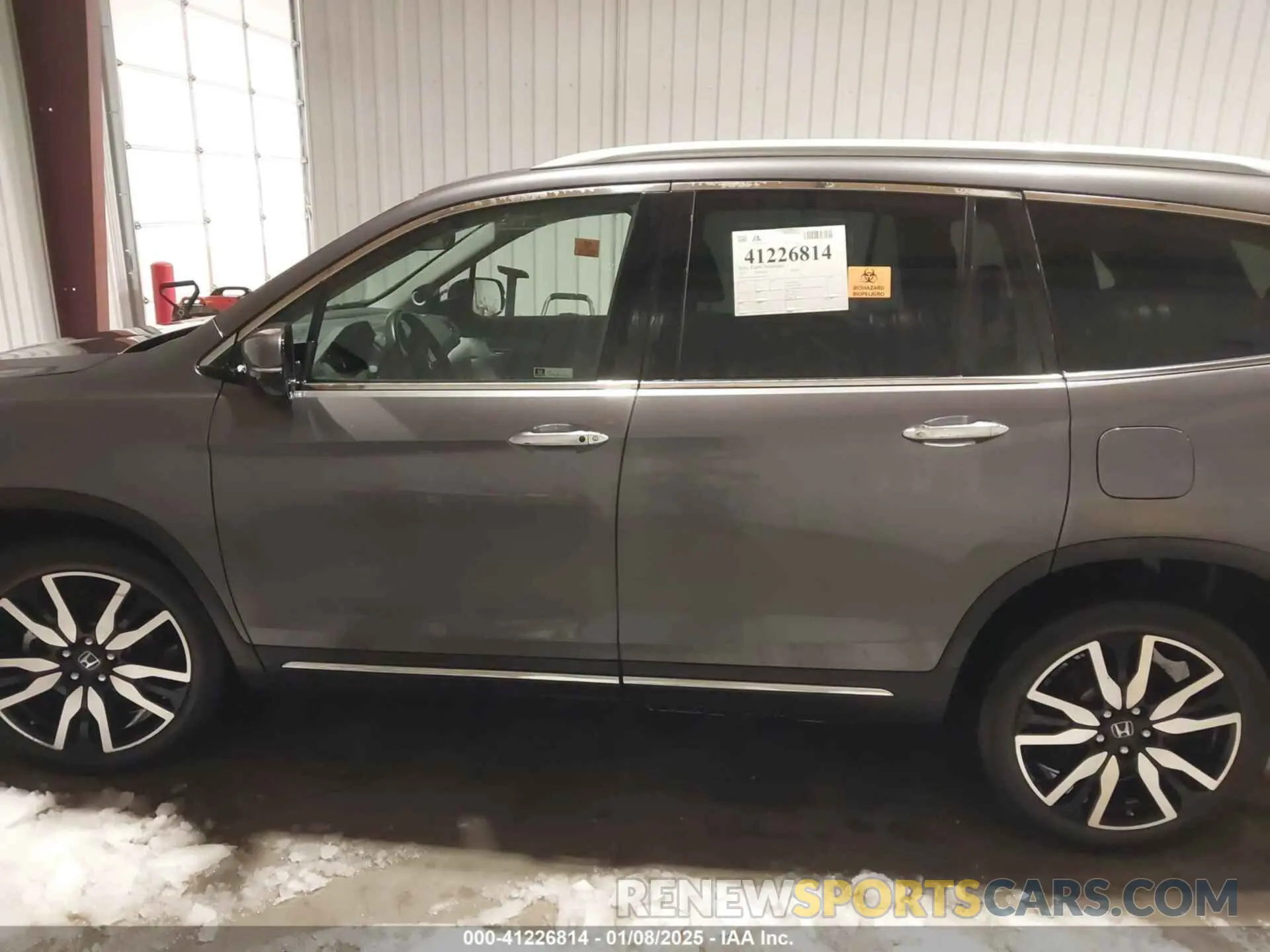 13 fotografías del automóvil dañado 5FNYF6H99MB028751 HONDA PILOT 2021