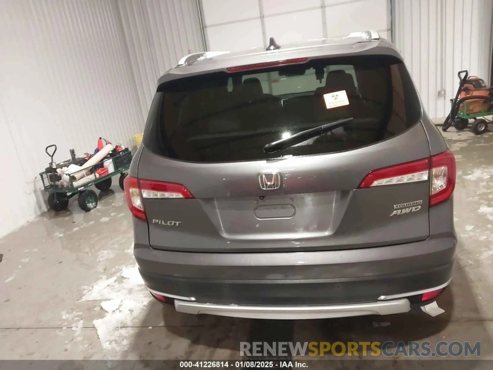 15 fotografías del automóvil dañado 5FNYF6H99MB028751 HONDA PILOT 2021