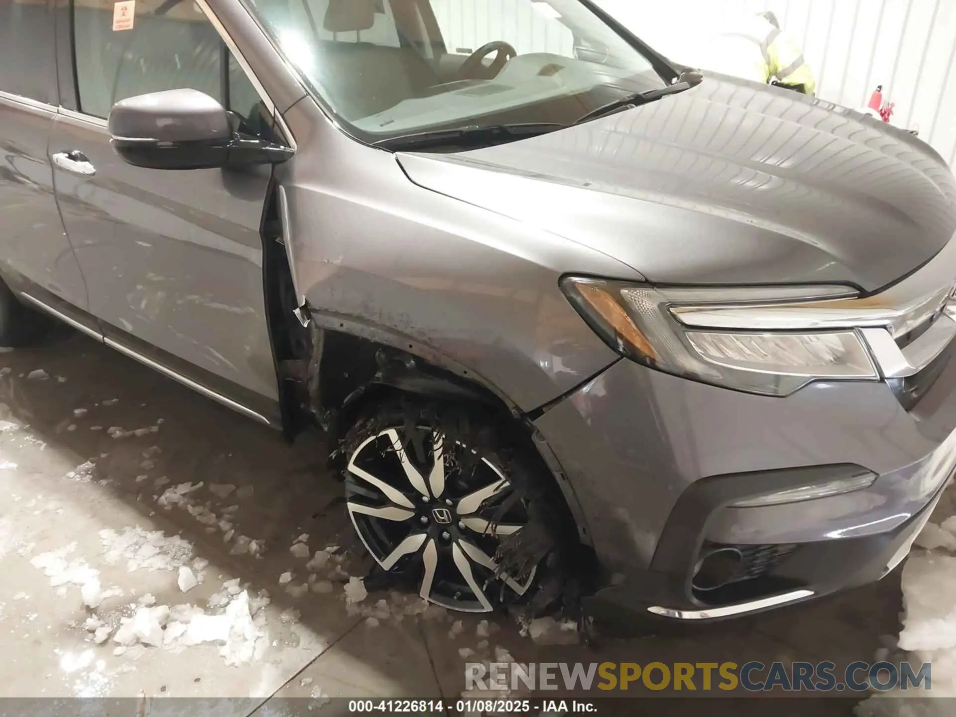 6 fotografías del automóvil dañado 5FNYF6H99MB028751 HONDA PILOT 2021