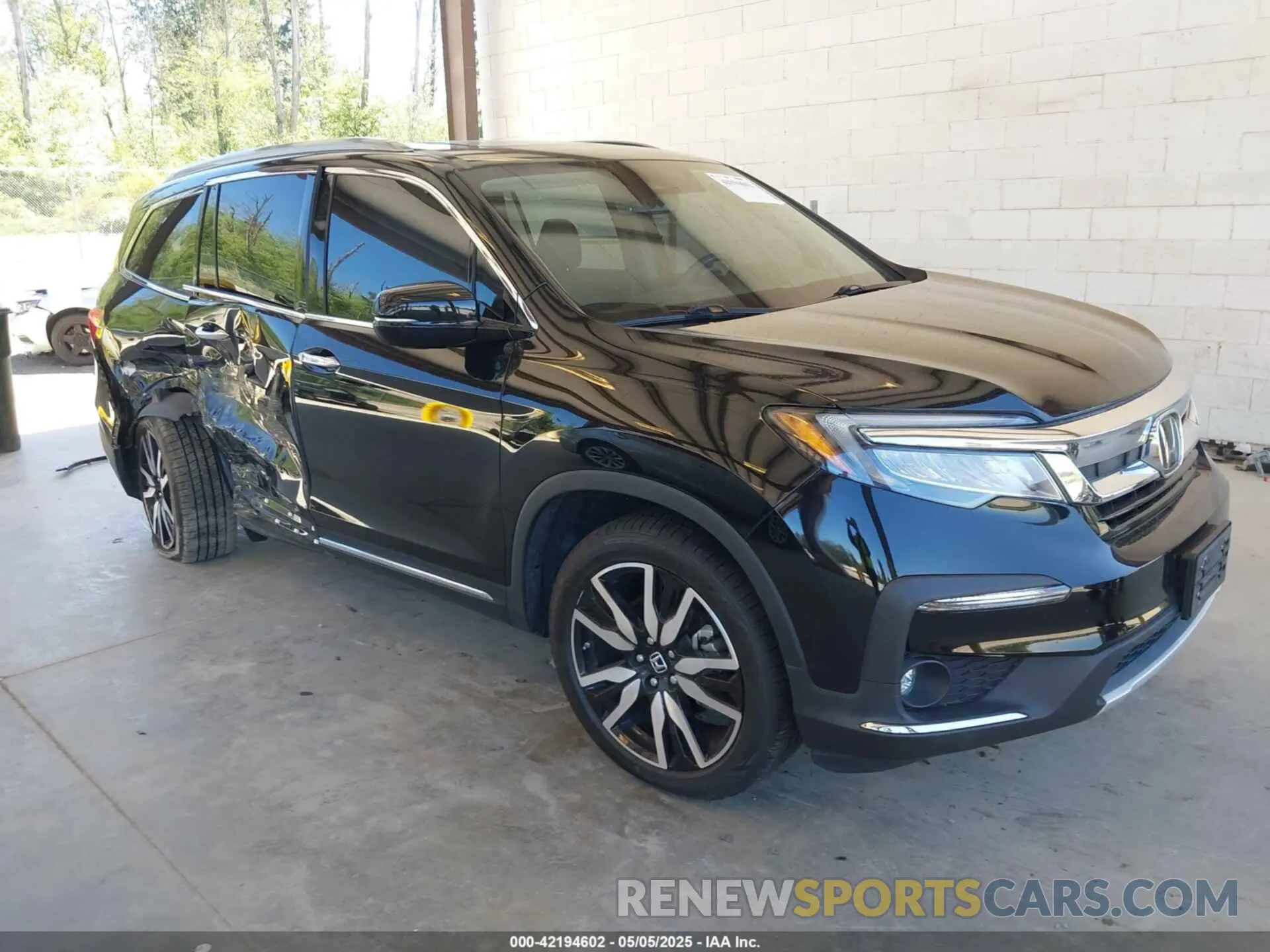 1 fotografías del automóvil dañado 5FNYF6H99MB049728 HONDA PILOT 2021