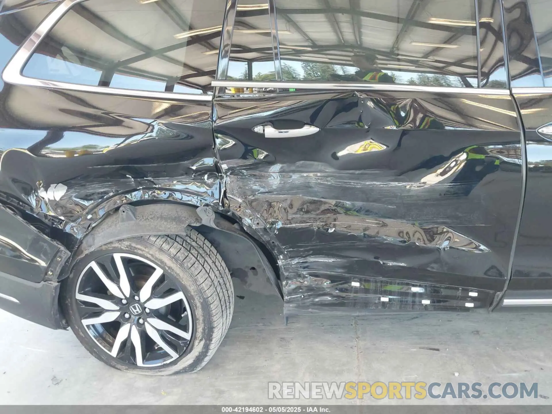 6 fotografías del automóvil dañado 5FNYF6H99MB049728 HONDA PILOT 2021