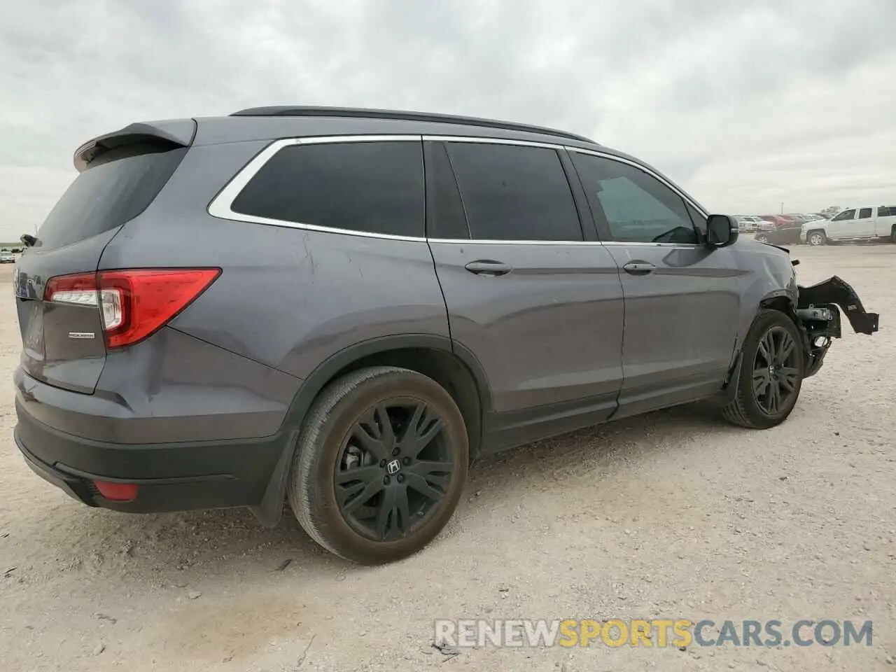3 fotografías del automóvil dañado 5FNYF5H20NB017958 HONDA PILOT 2022