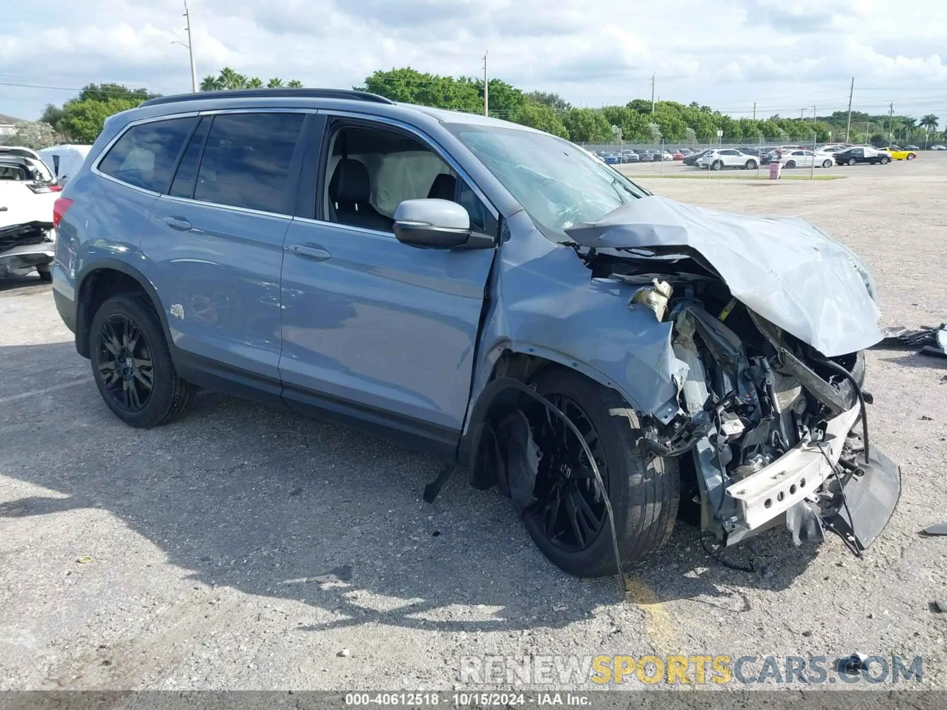 1 fotografías del automóvil dañado 5FNYF5H20NB023811 HONDA PILOT 2022
