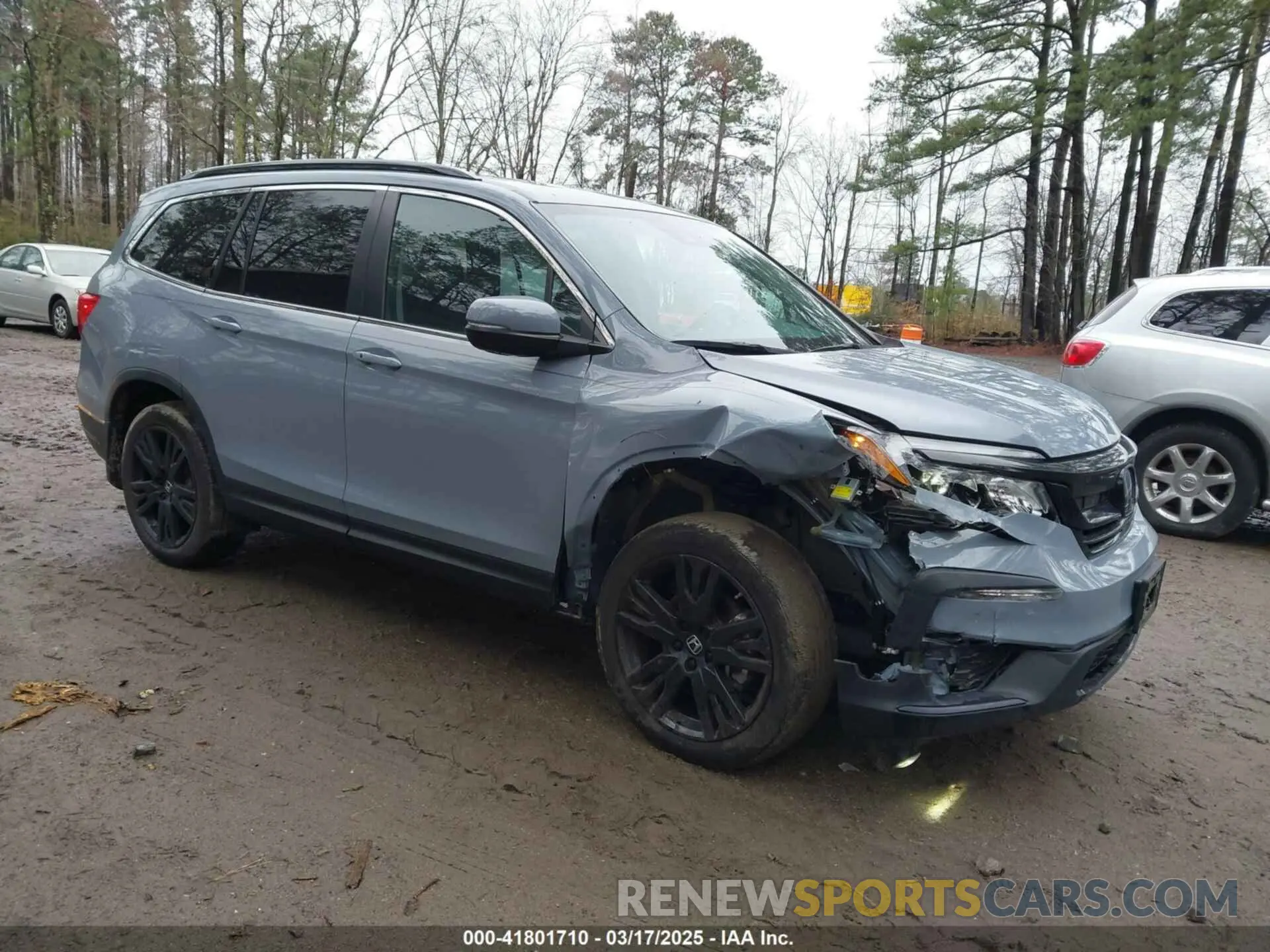 1 fotografías del automóvil dañado 5FNYF5H20NB026028 HONDA PILOT 2022