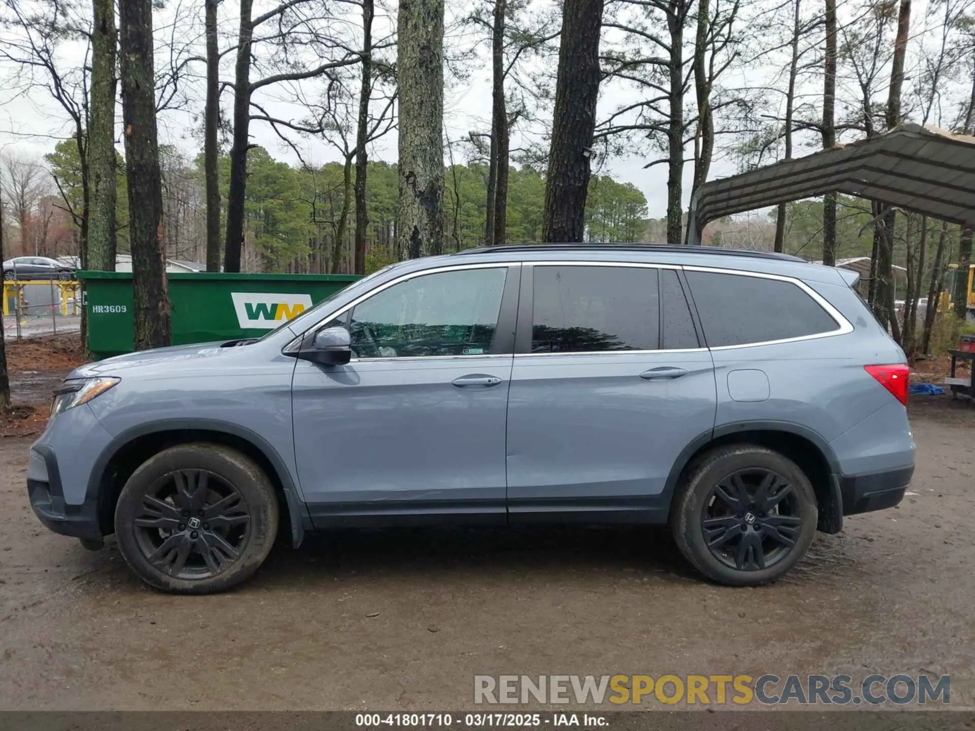 14 fotografías del automóvil dañado 5FNYF5H20NB026028 HONDA PILOT 2022