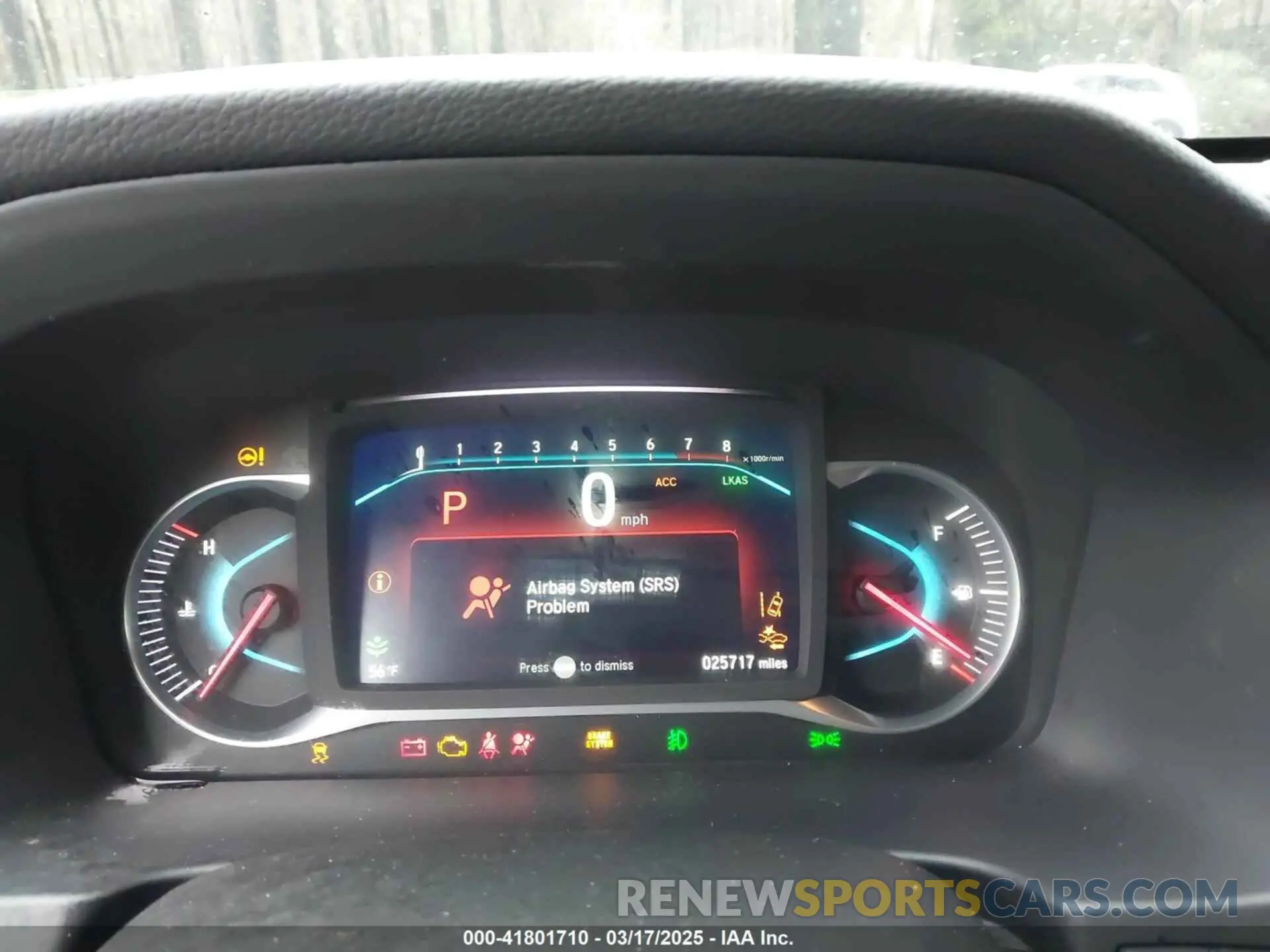 7 fotografías del automóvil dañado 5FNYF5H20NB026028 HONDA PILOT 2022