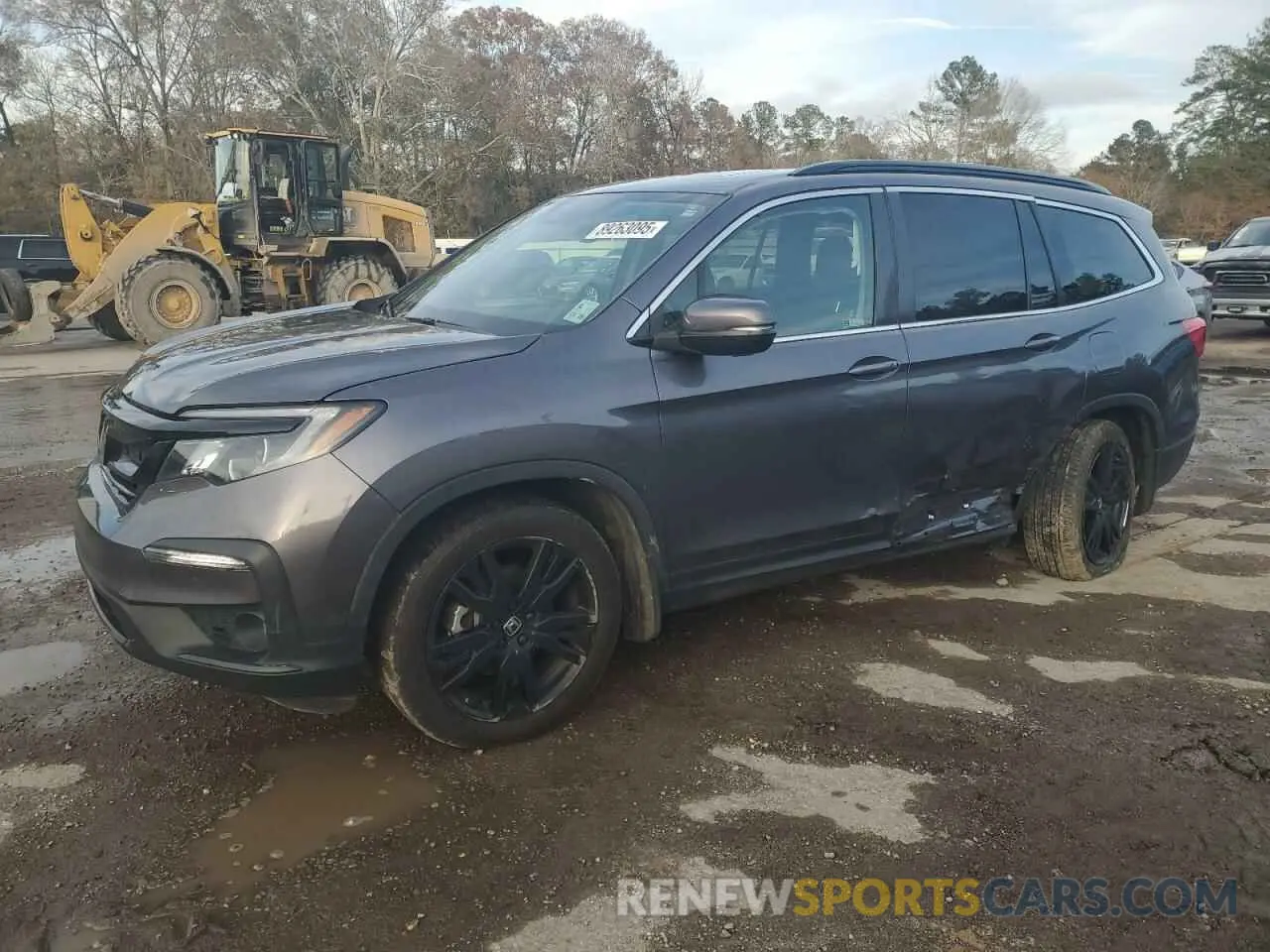 1 fotografías del automóvil dañado 5FNYF5H21NB016009 HONDA PILOT 2022