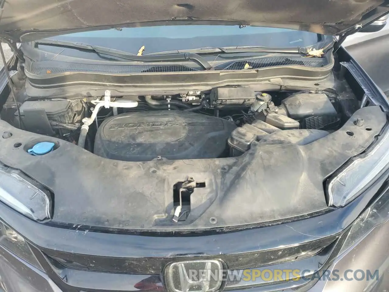 12 fotografías del automóvil dañado 5FNYF5H21NB016009 HONDA PILOT 2022