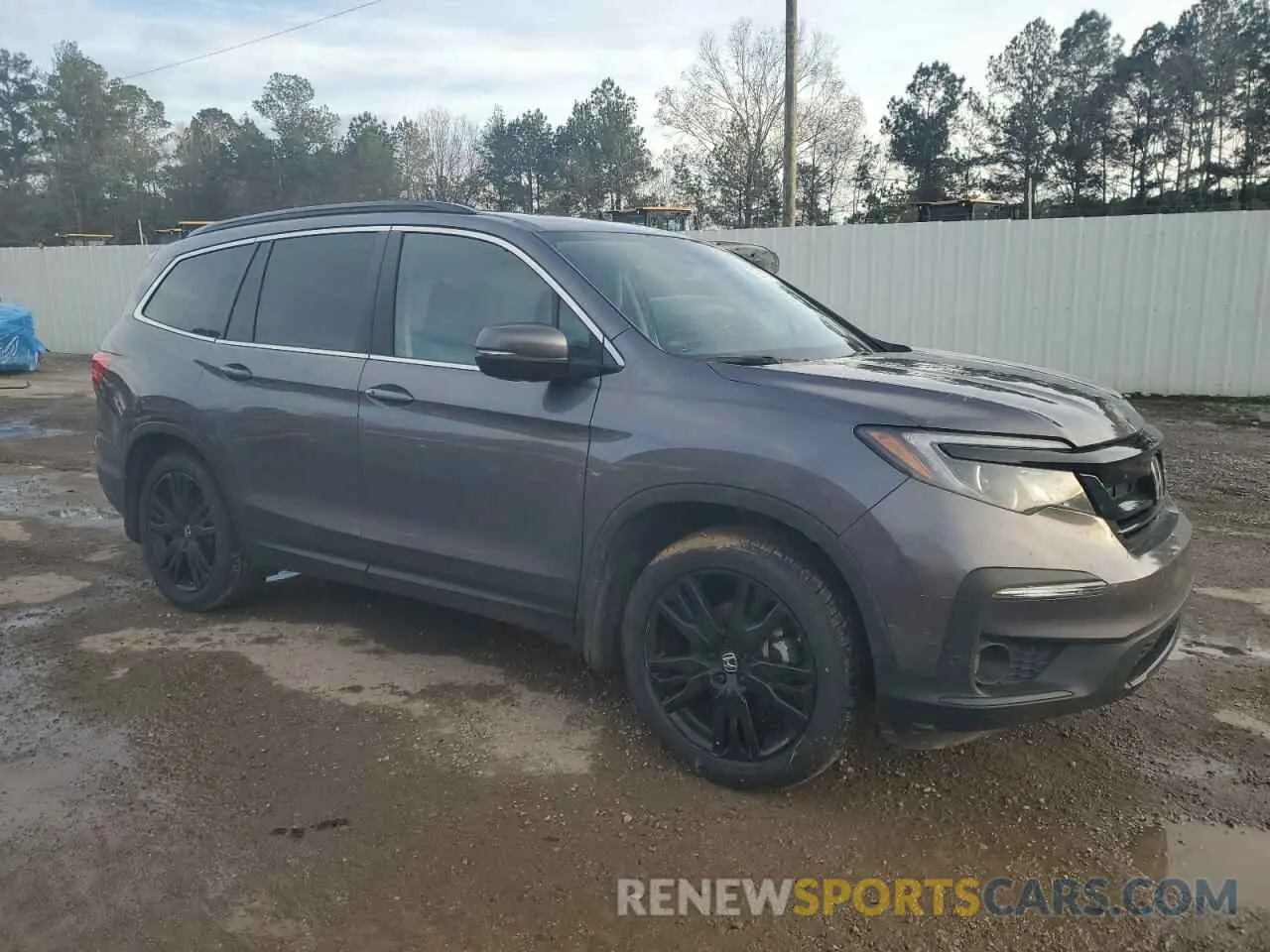 4 fotografías del automóvil dañado 5FNYF5H21NB016009 HONDA PILOT 2022