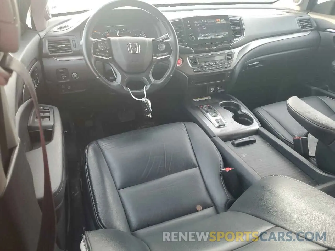 8 fotografías del automóvil dañado 5FNYF5H21NB016009 HONDA PILOT 2022