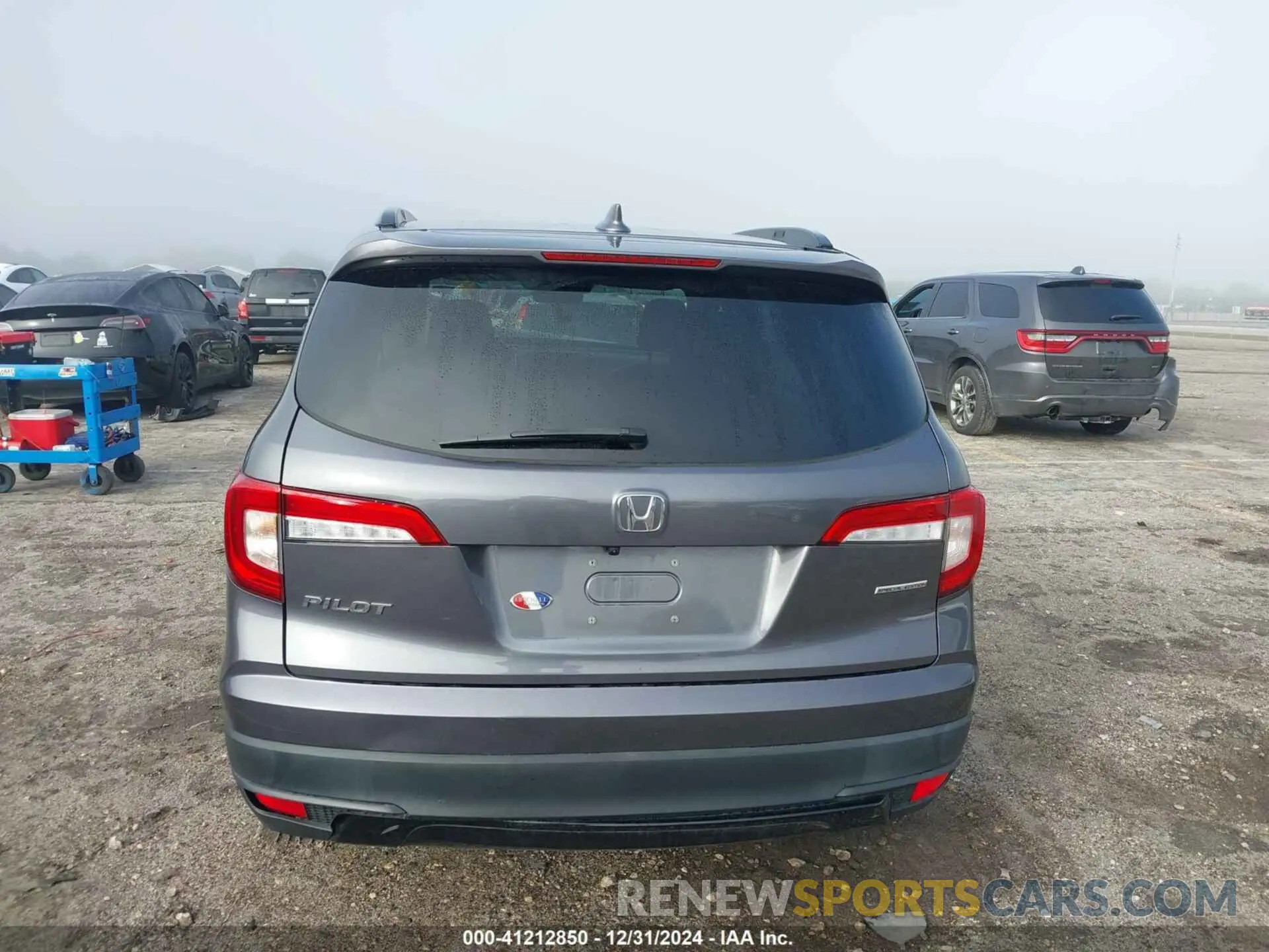 16 fotografías del automóvil dañado 5FNYF5H21NB024305 HONDA PILOT 2022