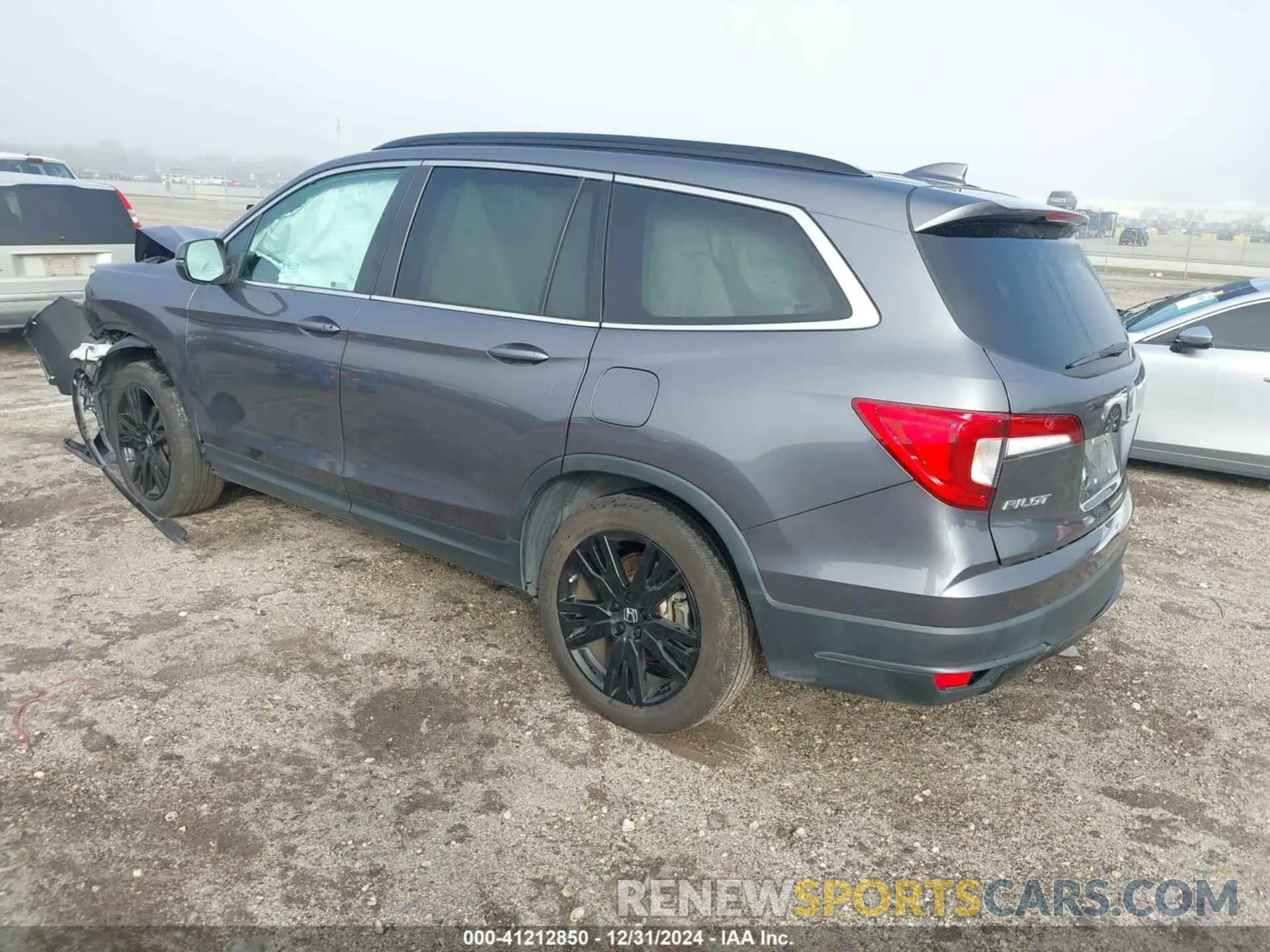 3 fotografías del automóvil dañado 5FNYF5H21NB024305 HONDA PILOT 2022