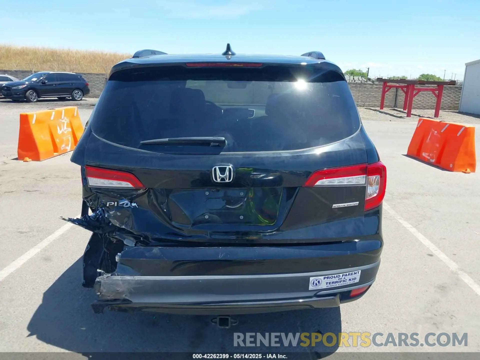 16 fotografías del automóvil dañado 5FNYF5H26NB011002 HONDA PILOT 2022