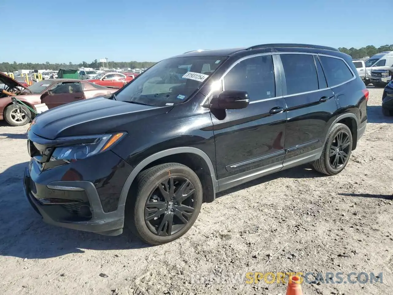 1 fotografías del automóvil dañado 5FNYF5H26NB034277 HONDA PILOT 2022