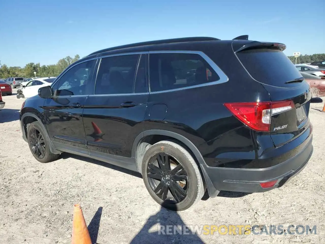 2 fotografías del automóvil dañado 5FNYF5H26NB034277 HONDA PILOT 2022