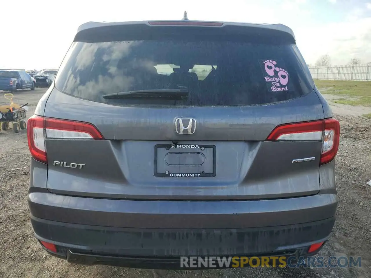 6 fotografías del automóvil dañado 5FNYF5H27NB017990 HONDA PILOT 2022