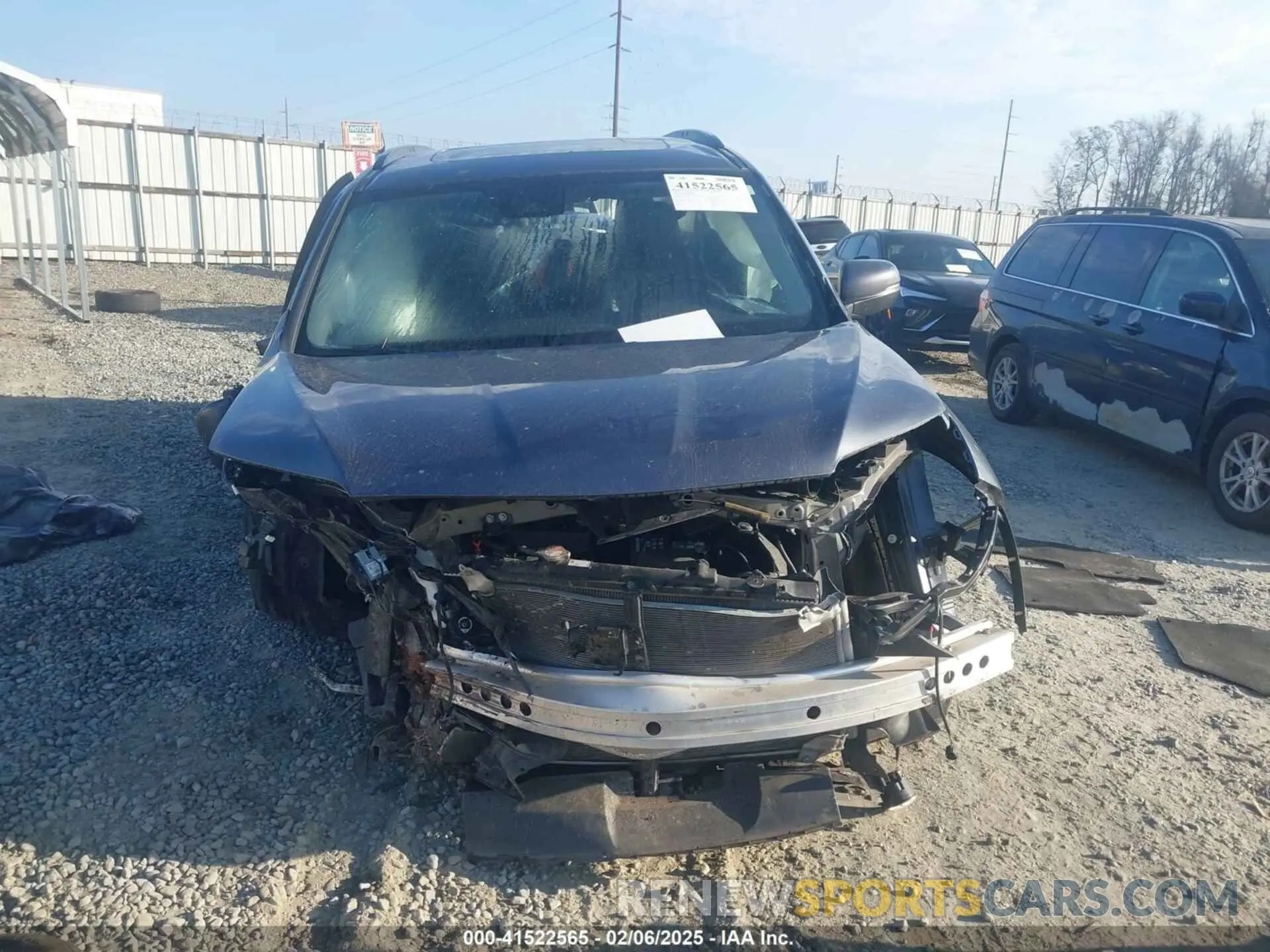 11 fotografías del automóvil dañado 5FNYF5H27NB032330 HONDA PILOT 2022