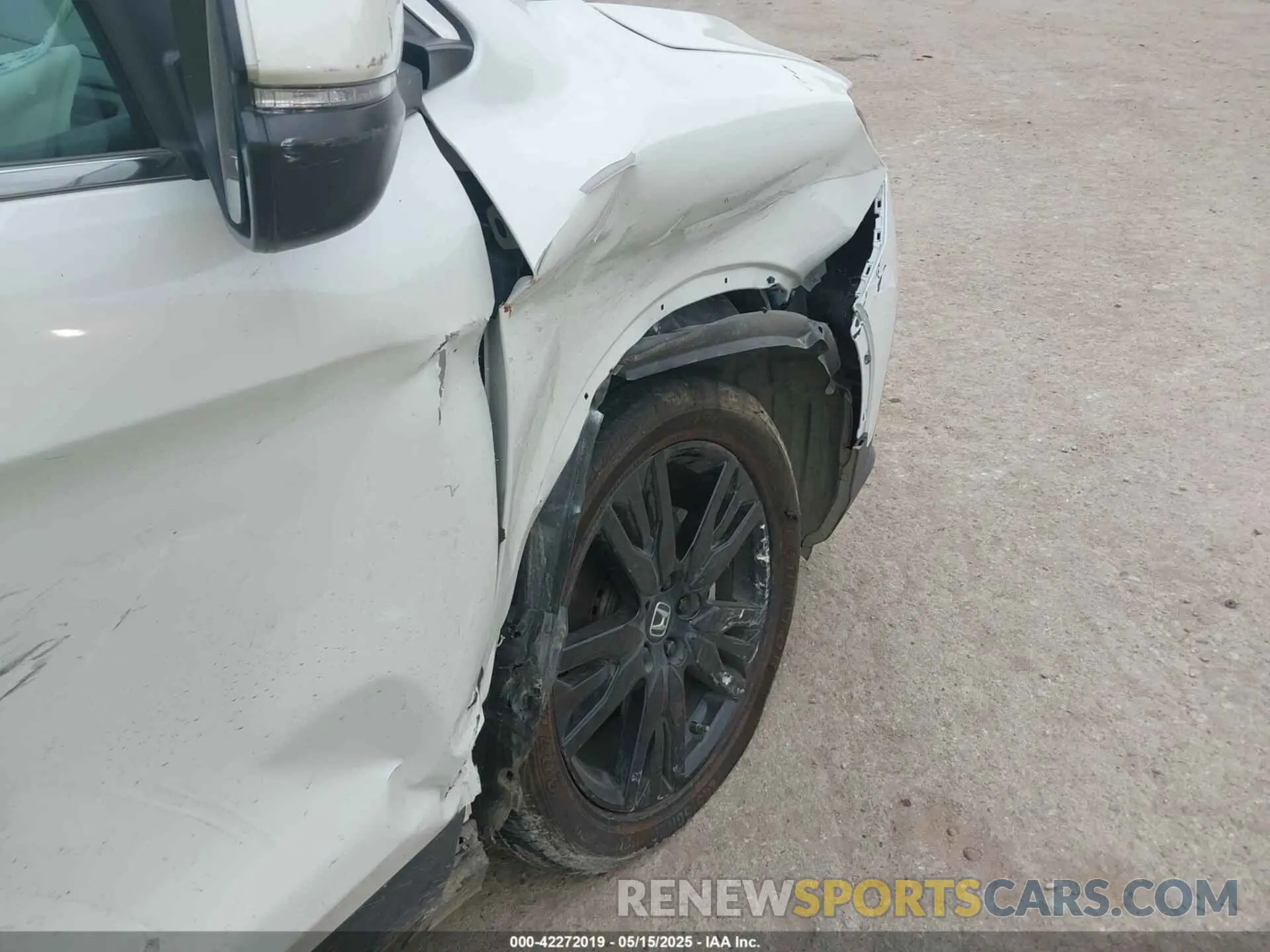 6 fotografías del automóvil dañado 5FNYF5H28NB018579 HONDA PILOT 2022