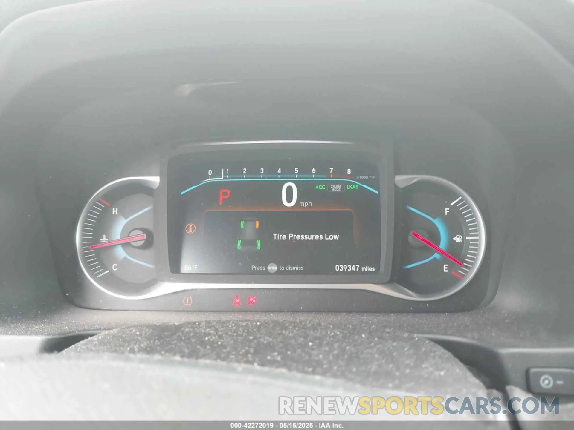 7 fotografías del automóvil dañado 5FNYF5H28NB018579 HONDA PILOT 2022