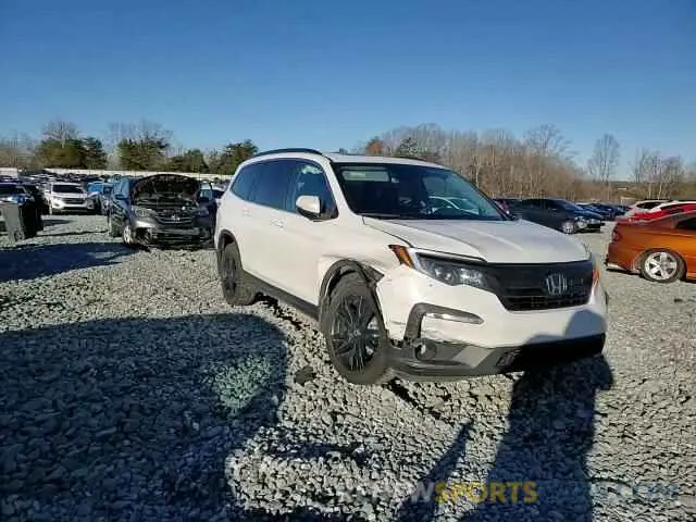 12 fotografías del automóvil dañado 5FNYF5H28NB025418 HONDA PILOT 2022