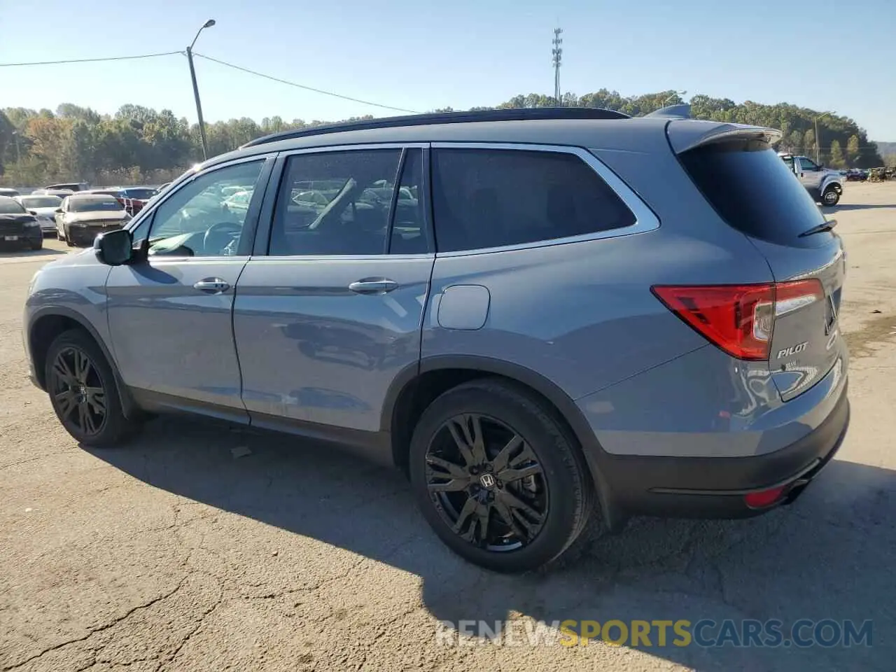 2 fotografías del automóvil dañado 5FNYF5H29NB026593 HONDA PILOT 2022