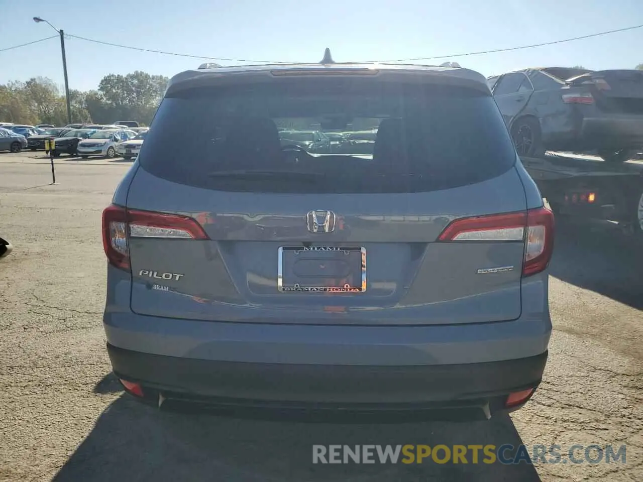 6 fotografías del automóvil dañado 5FNYF5H29NB026593 HONDA PILOT 2022