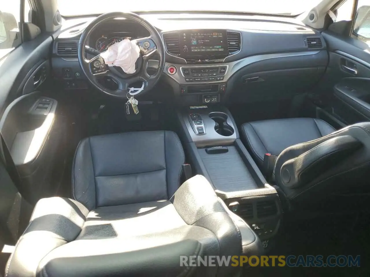 8 fotografías del automóvil dañado 5FNYF5H29NB026593 HONDA PILOT 2022