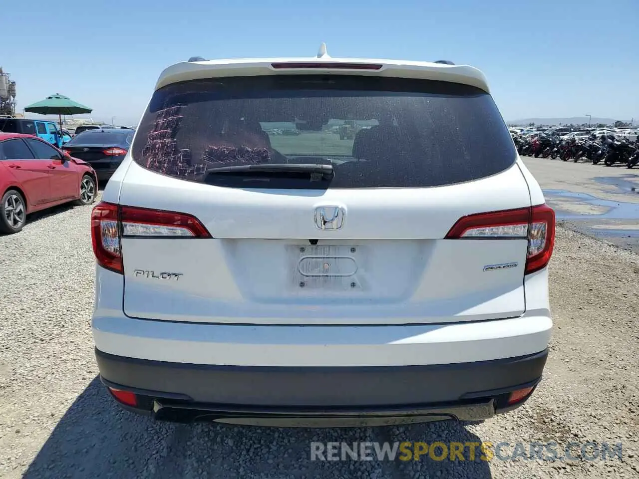 6 fotografías del automóvil dañado 5FNYF5H29NB030028 HONDA PILOT 2022