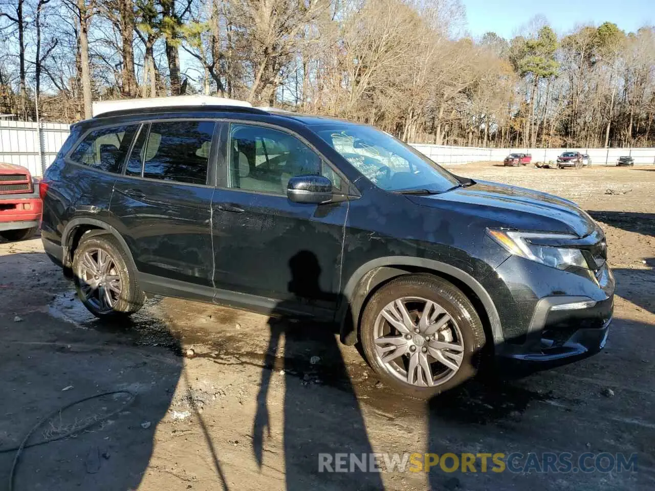 4 fotografías del automóvil dañado 5FNYF5H31NB007268 HONDA PILOT 2022
