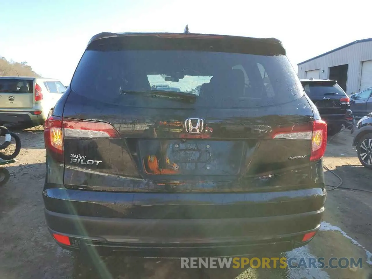6 fotografías del automóvil dañado 5FNYF5H31NB007268 HONDA PILOT 2022