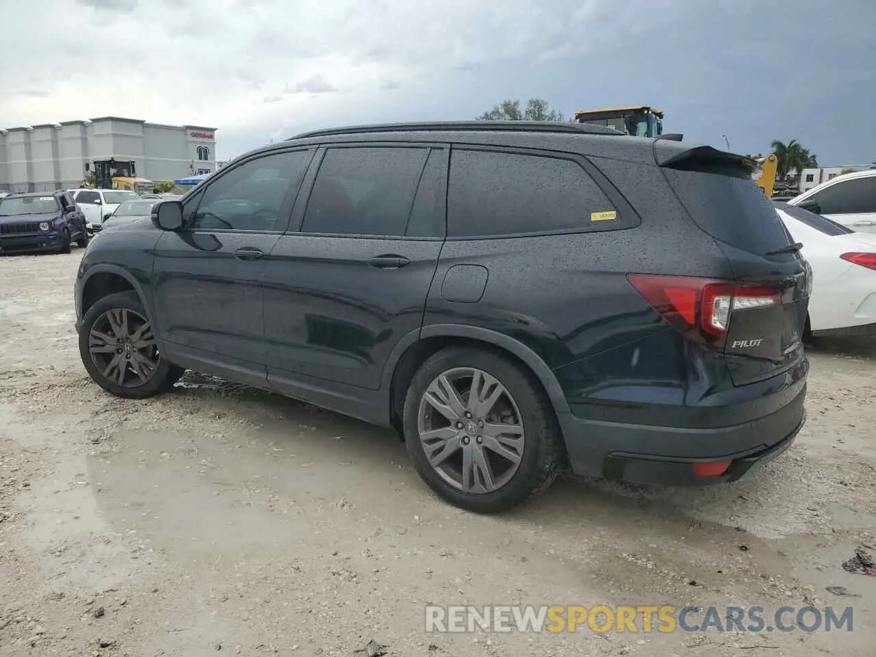 2 fotografías del automóvil dañado 5FNYF5H31NB032266 HONDA PILOT 2022