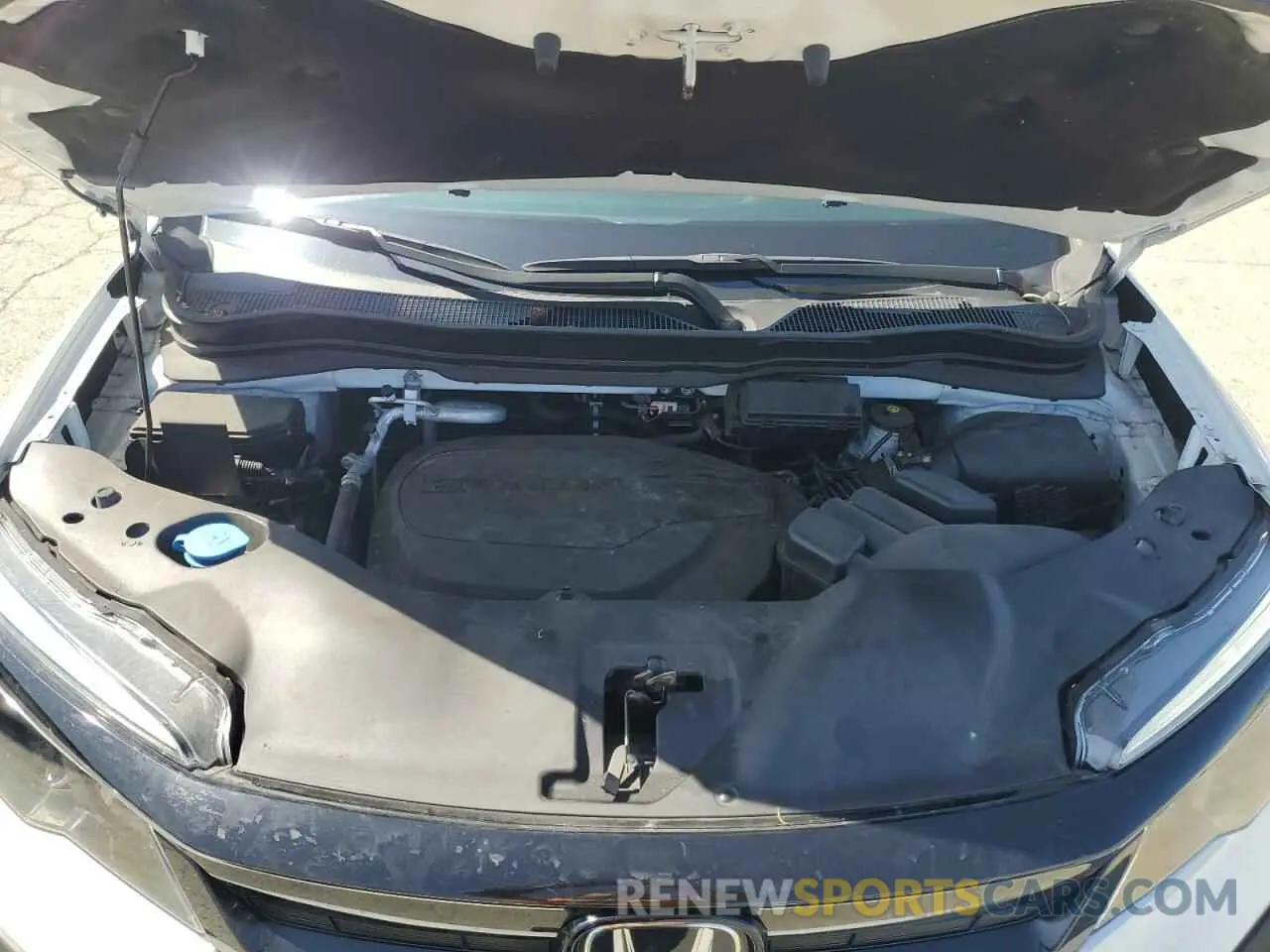 12 fotografías del automóvil dañado 5FNYF5H35NB007502 HONDA PILOT 2022