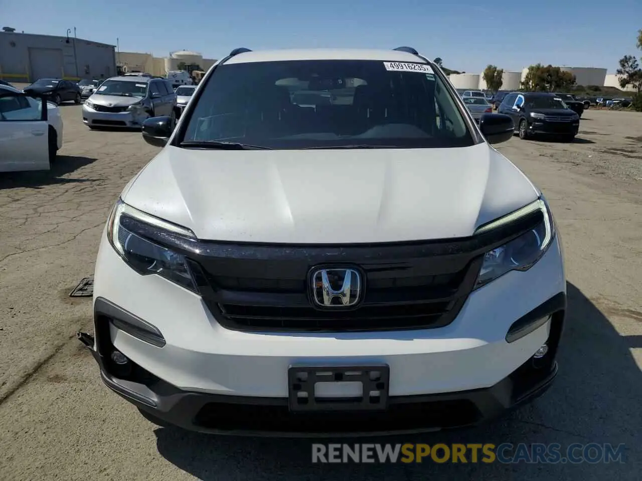 5 fotografías del automóvil dañado 5FNYF5H35NB007502 HONDA PILOT 2022