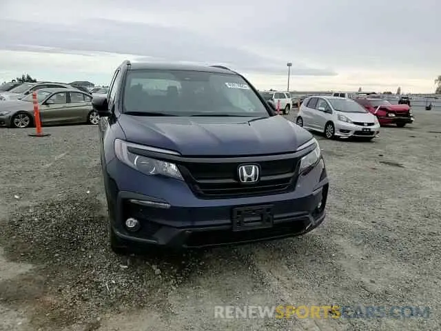 12 fotografías del automóvil dañado 5FNYF5H35NB019777 HONDA PILOT 2022