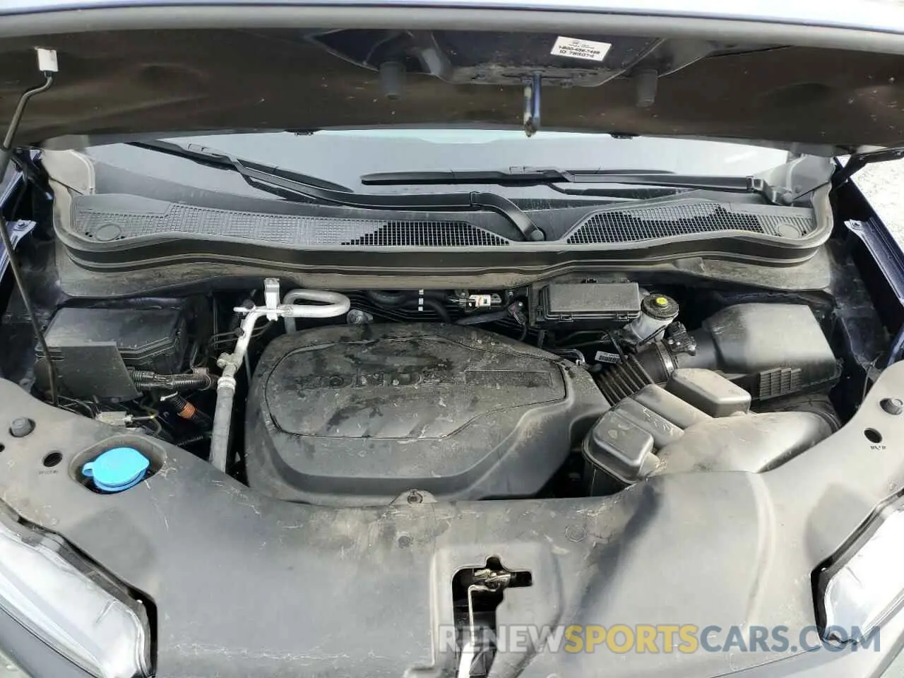 13 fotografías del automóvil dañado 5FNYF5H35NB019777 HONDA PILOT 2022